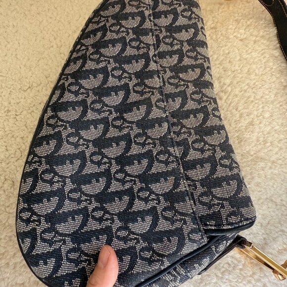 Authentic Vintage Christian Dior Saddle Bag - Picture 12 of 12